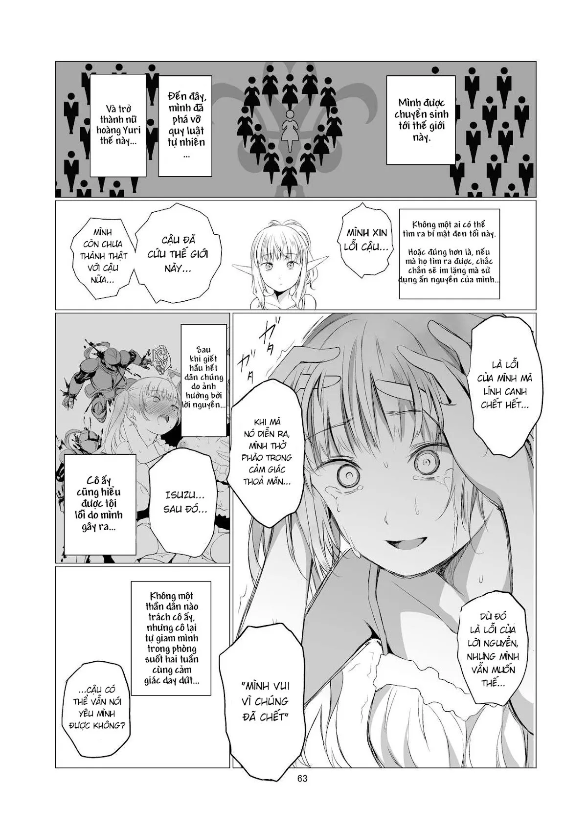 HentaiVN.net - Ảnh 62 - Yuri Isekai - Chap 1
