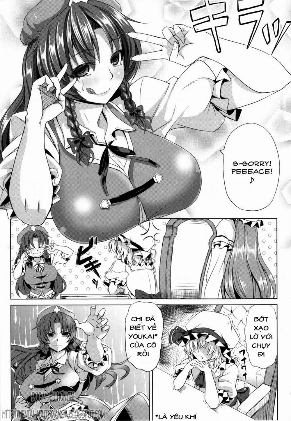 HentaiVN.net - Ảnh 4 - Moo Moo Meiling (Touhou) - Chap 1