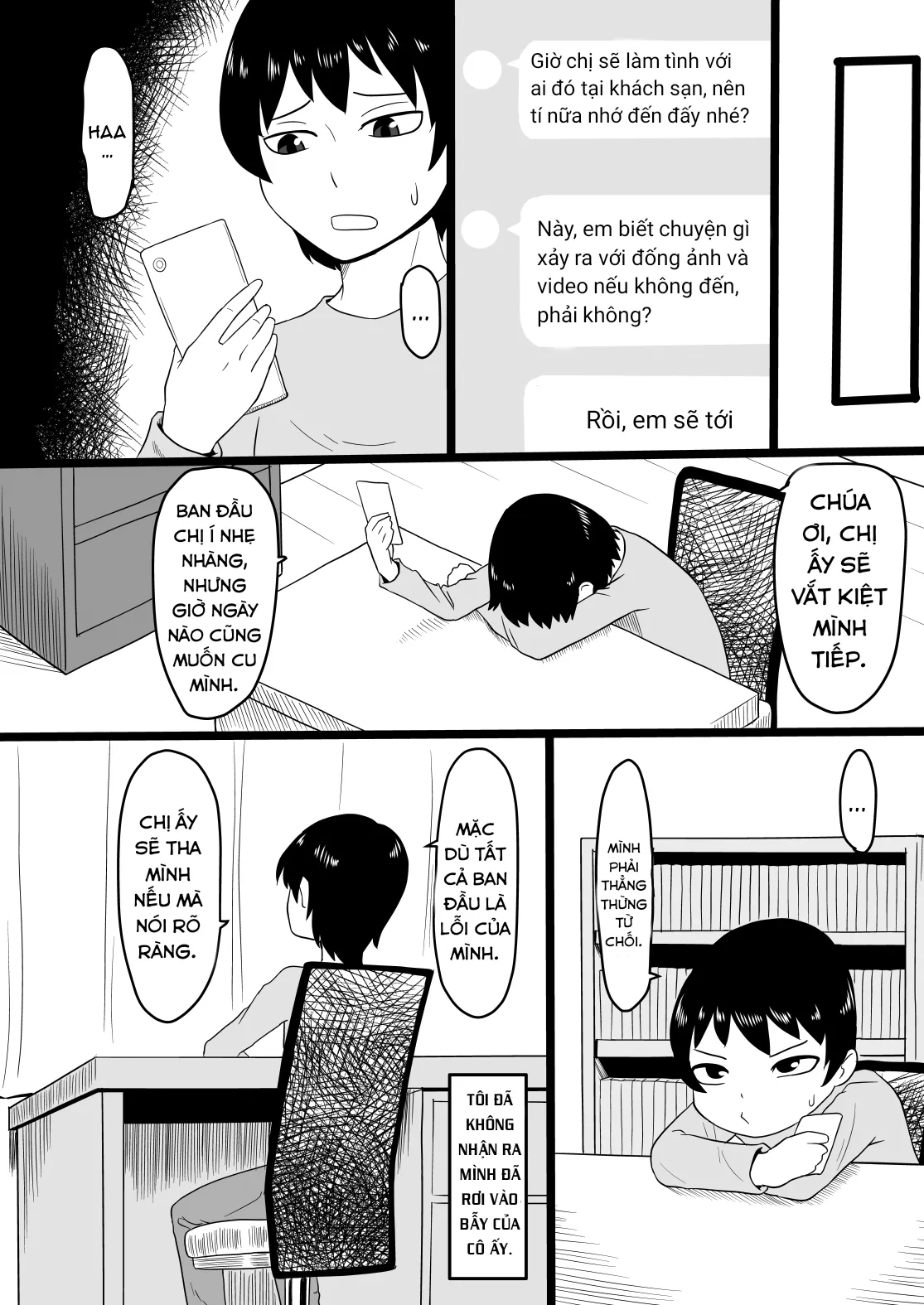 HentaiVN.net - Ảnh 6 - Warui Gal ni Tsukamatta Sonogo [Captured By a Bad Gal] - Chap 1