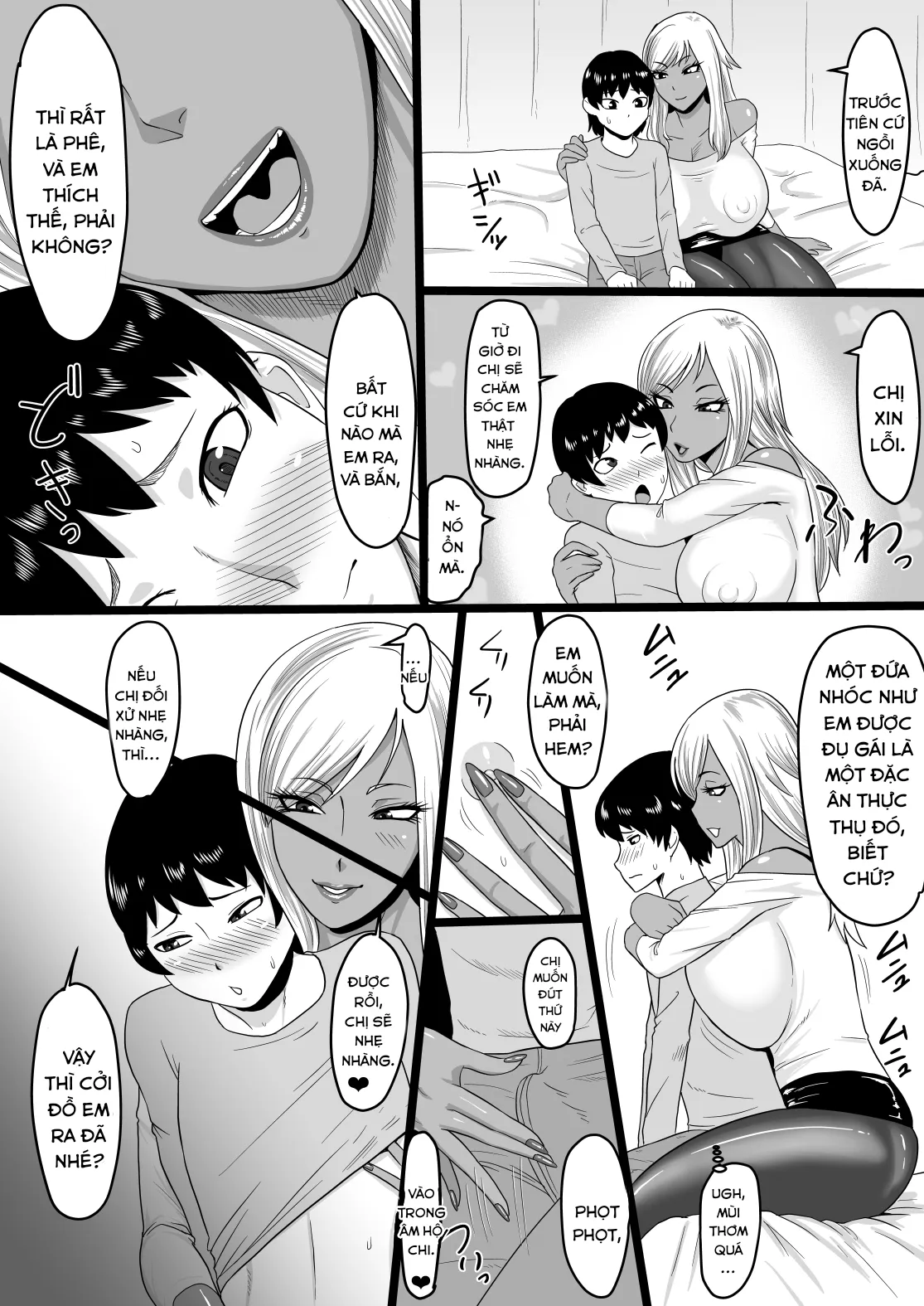HentaiVN.net - Ảnh 8 - Warui Gal ni Tsukamatta Sonogo [Captured By a Bad Gal] - Chap 1