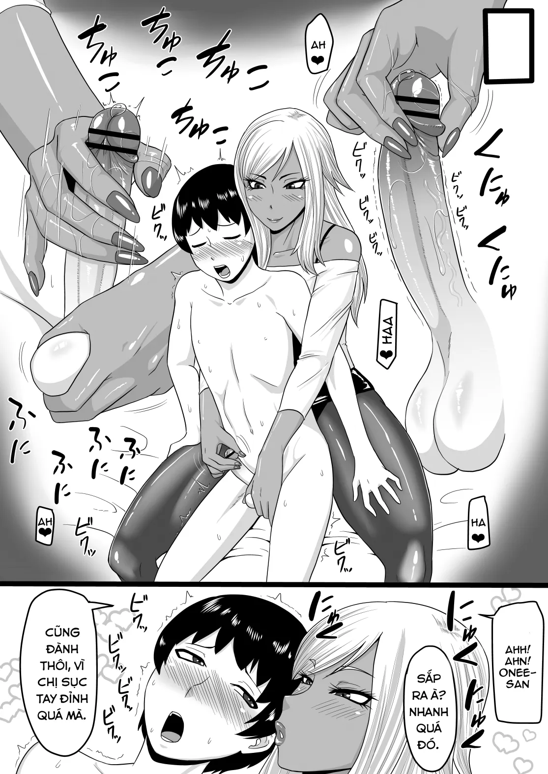 HentaiVN.net - Ảnh 9 - Warui Gal ni Tsukamatta Sonogo [Captured By a Bad Gal] - Chap 1