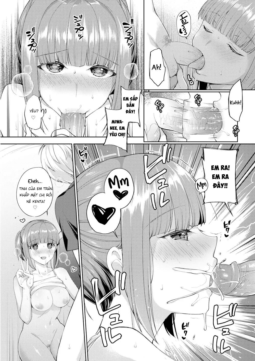 HentaiVN.net - Ảnh 12 - Onee-chan ≒ Cam Whore [Onee-chan Cam Whore] - Chap 1