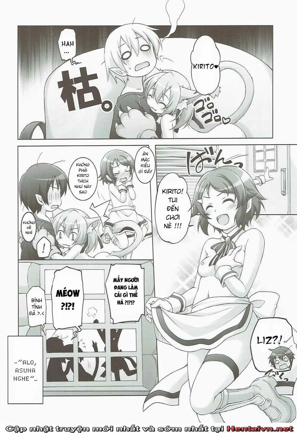 HentaiVN.net - Ảnh 10 - Digital x Temptation Petit (Sword Art Online) - Chap 1