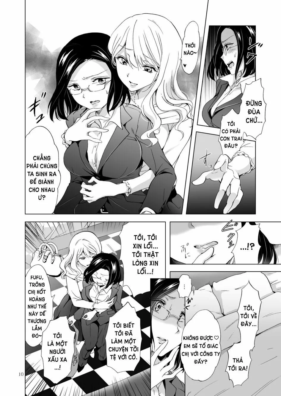 HentaiVN.net - Ảnh 10 - Yurufuwa Joshi ni Kiwotsukete - Chap 1