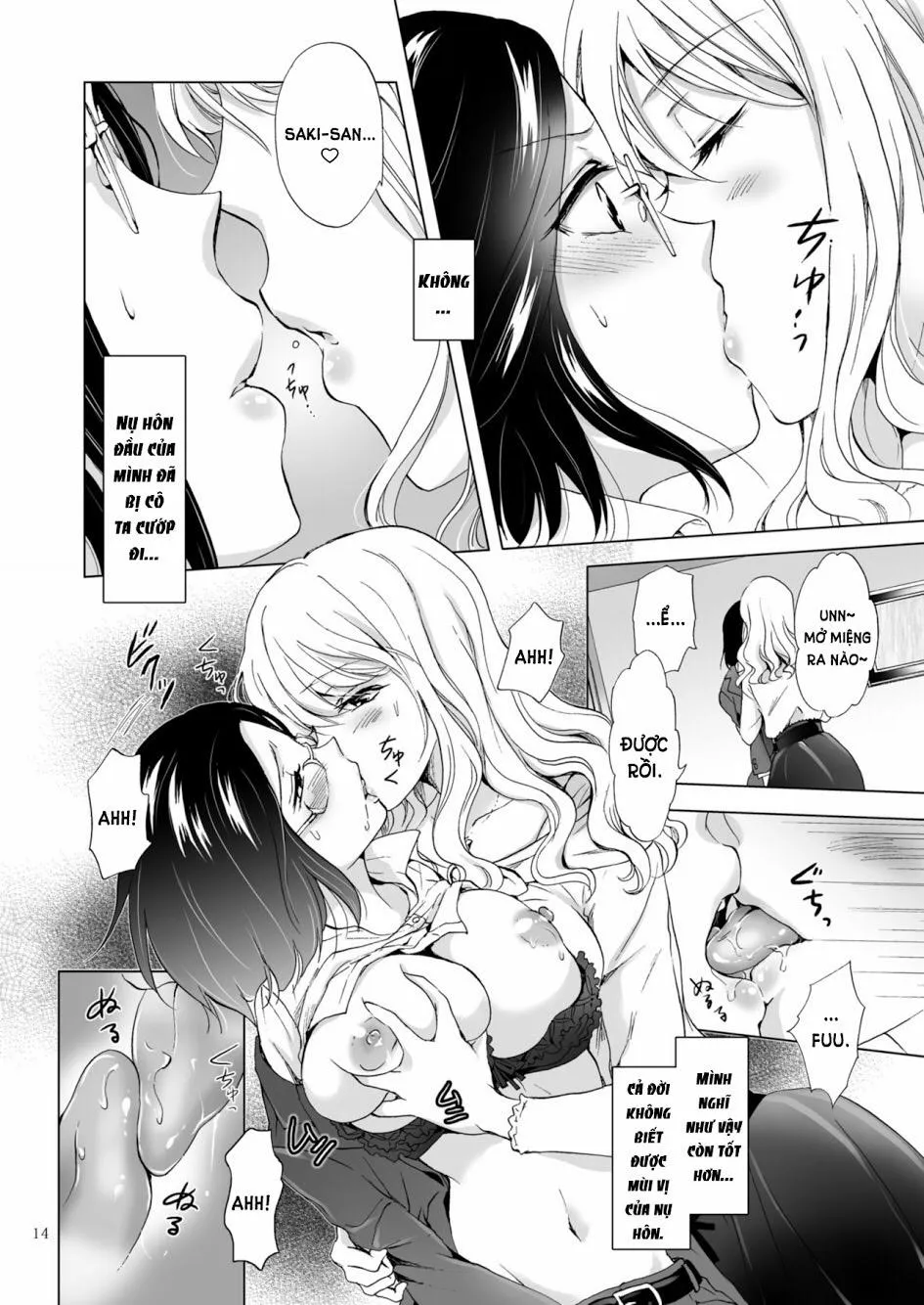 HentaiVN.net - Ảnh 14 - Yurufuwa Joshi ni Kiwotsukete - Chap 1