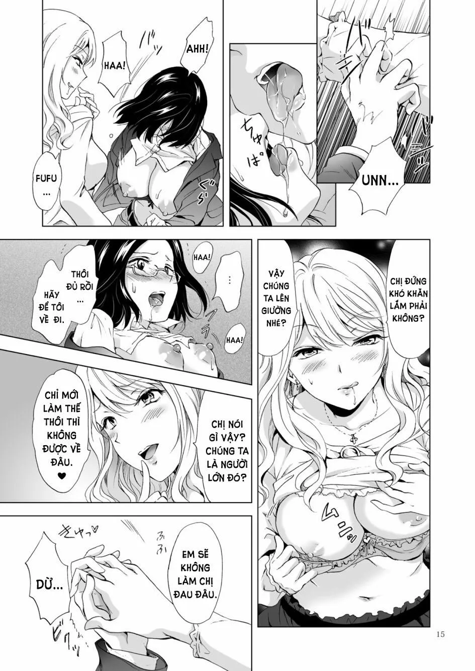 HentaiVN.net - Ảnh 15 - Yurufuwa Joshi ni Kiwotsukete - Chap 1