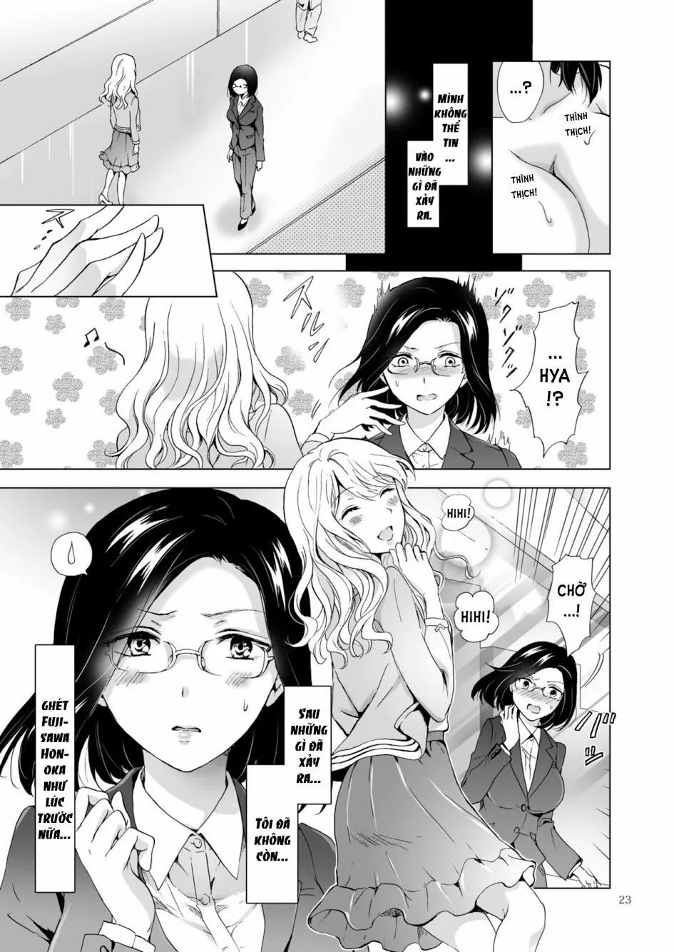 HentaiVN.net - Ảnh 23 - Yurufuwa Joshi ni Kiwotsukete - Chap 1