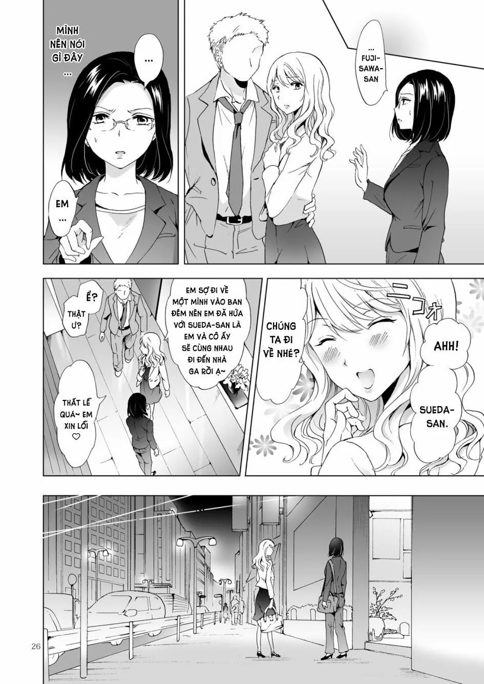 HentaiVN.net - Ảnh 5 - Yurufuwa Joshi ni Kiwotsukete - Chap 2