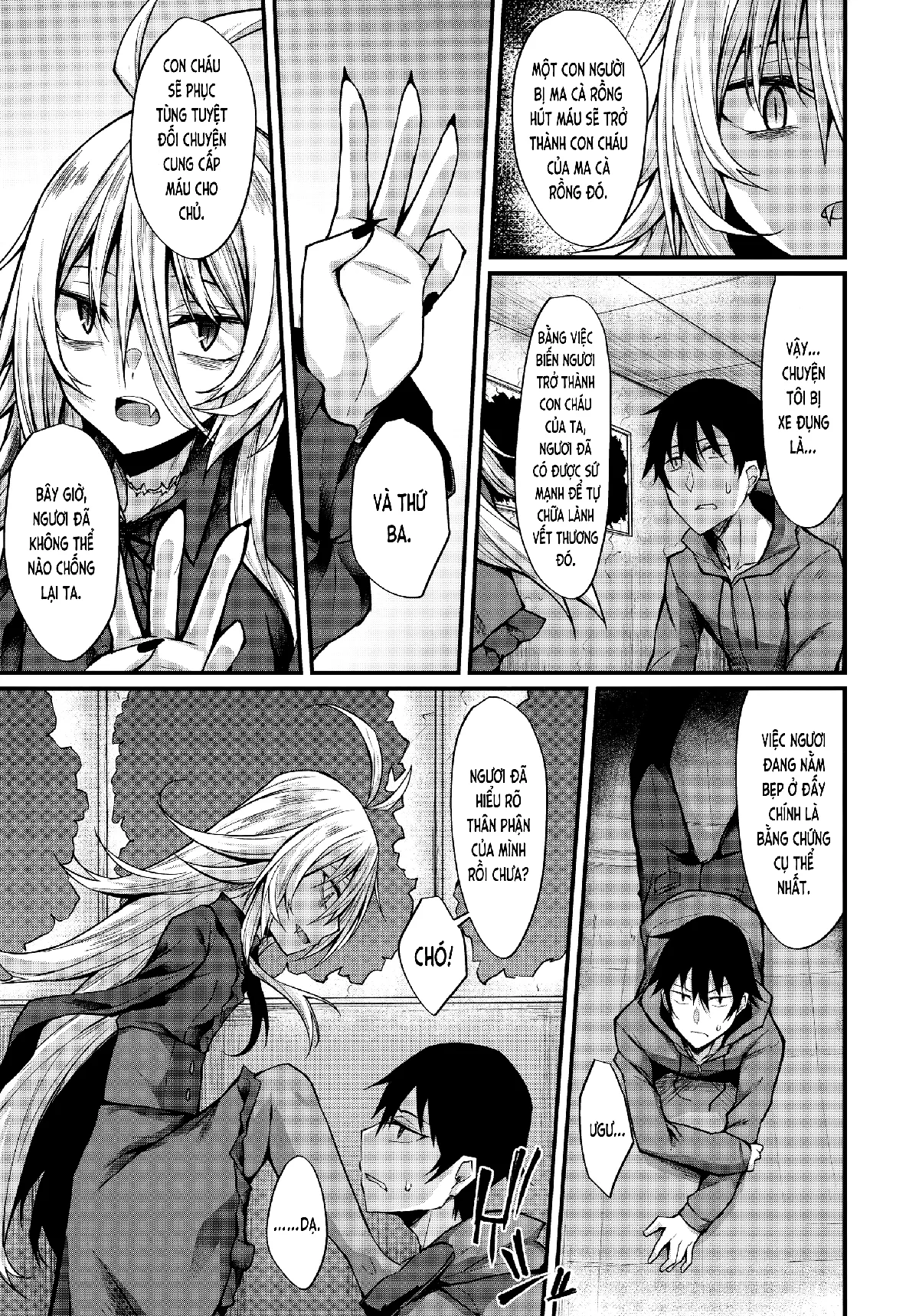 HentaiVN.net - Ảnh 7 - Kính thưa, tôi đã được ma cà rồng chọn. (nguyên tác) [Haikei, Kyuketsuki ni Hirowaremashita. (original); 拝啓、吸血鬼に拾われました。 (オリジナル)] - Chap 1