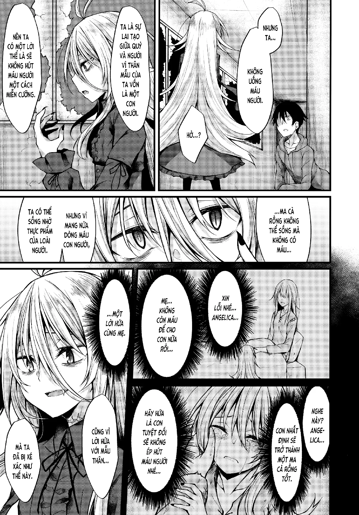 HentaiVN.net - Ảnh 9 - Kính thưa, tôi đã được ma cà rồng chọn. (nguyên tác) [Haikei, Kyuketsuki ni Hirowaremashita. (original); 拝啓、吸血鬼に拾われました。 (オリジナル)] - Chap 1
