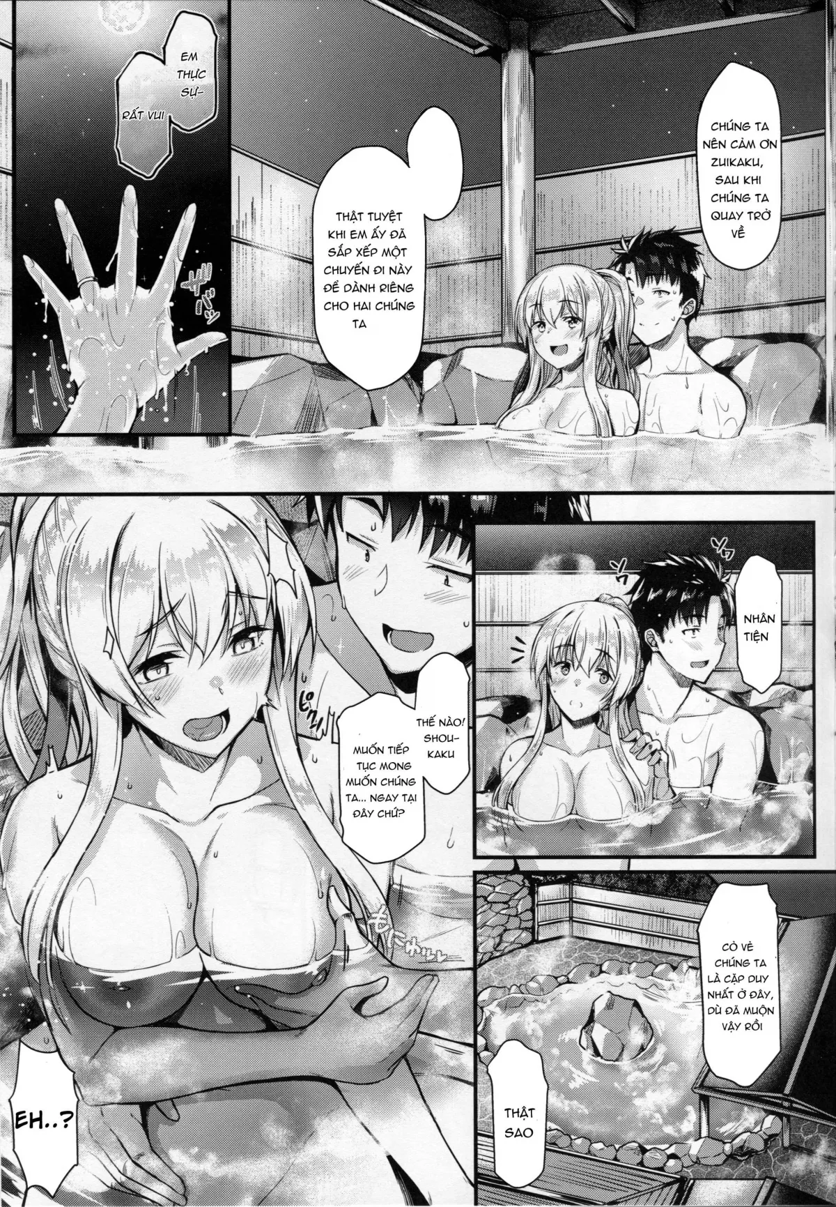 HentaiVN.net - Ảnh 11 - Làm Tình Với Shoukaku Ở Suối Nước Nóng (Kantai Collection -KanColle-) [翔鶴ともっとイチャイチャしたい!! (艦隊これくしょん -艦これ-)] - Chap 1