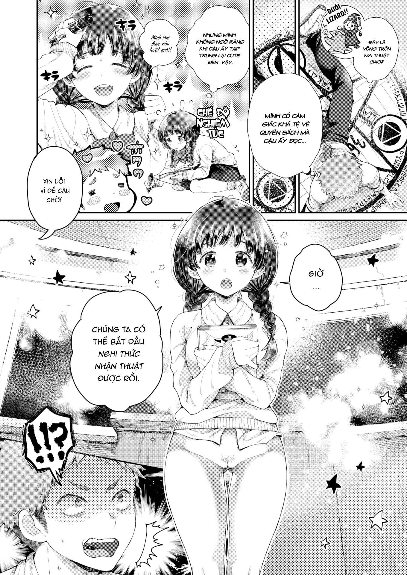 HentaiVN.net - Ảnh 5 - Cậu tuyệt vời hơn bất kì thần chú nào - Chap 1