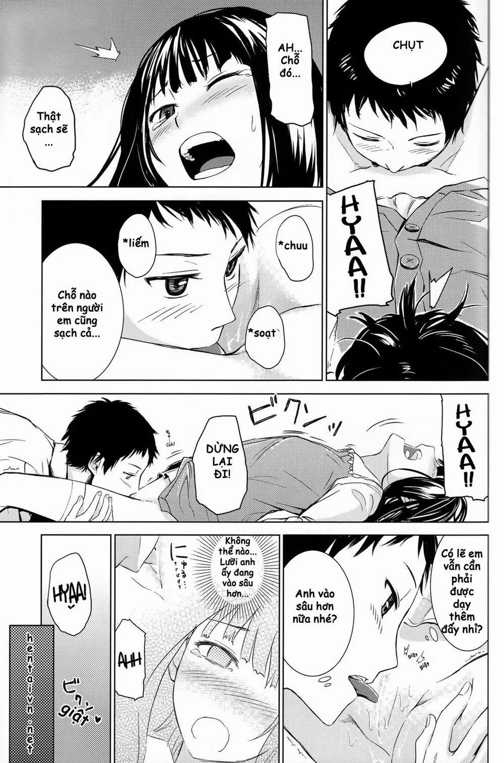 HentaiVN.net - Ảnh 12 - Good Night, Sweethearts (Kamisama no Memochou) - Chap 1