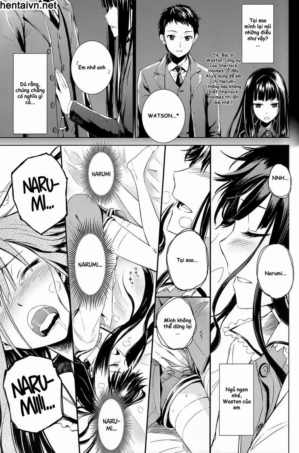 HentaiVN.net - Ảnh 4 - Good Night, Sweethearts (Kamisama no Memochou) - Chap 1