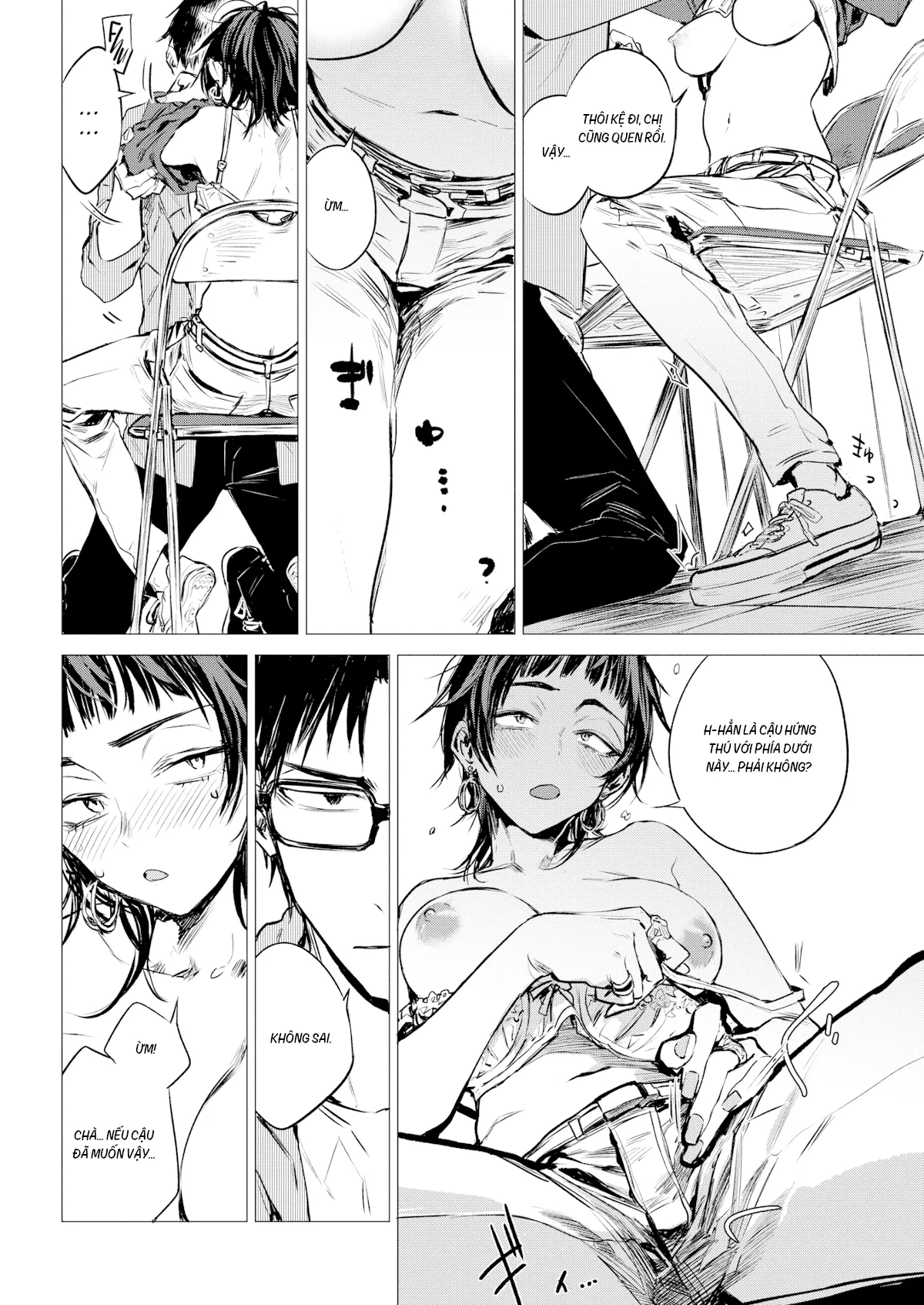 HentaiVN.net - Ảnh 18 - Senpai Không Biết Nói Dối [Overt] - Chap 1