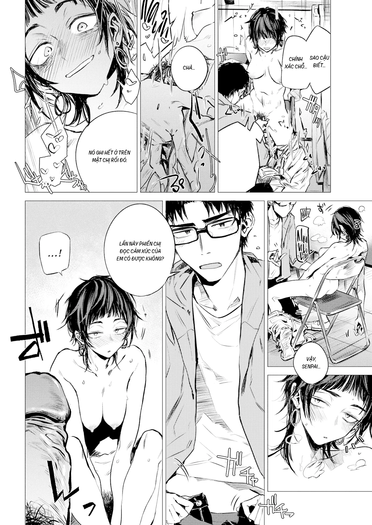 HentaiVN.net - Ảnh 20 - Senpai Không Biết Nói Dối [Overt] - Chap 1