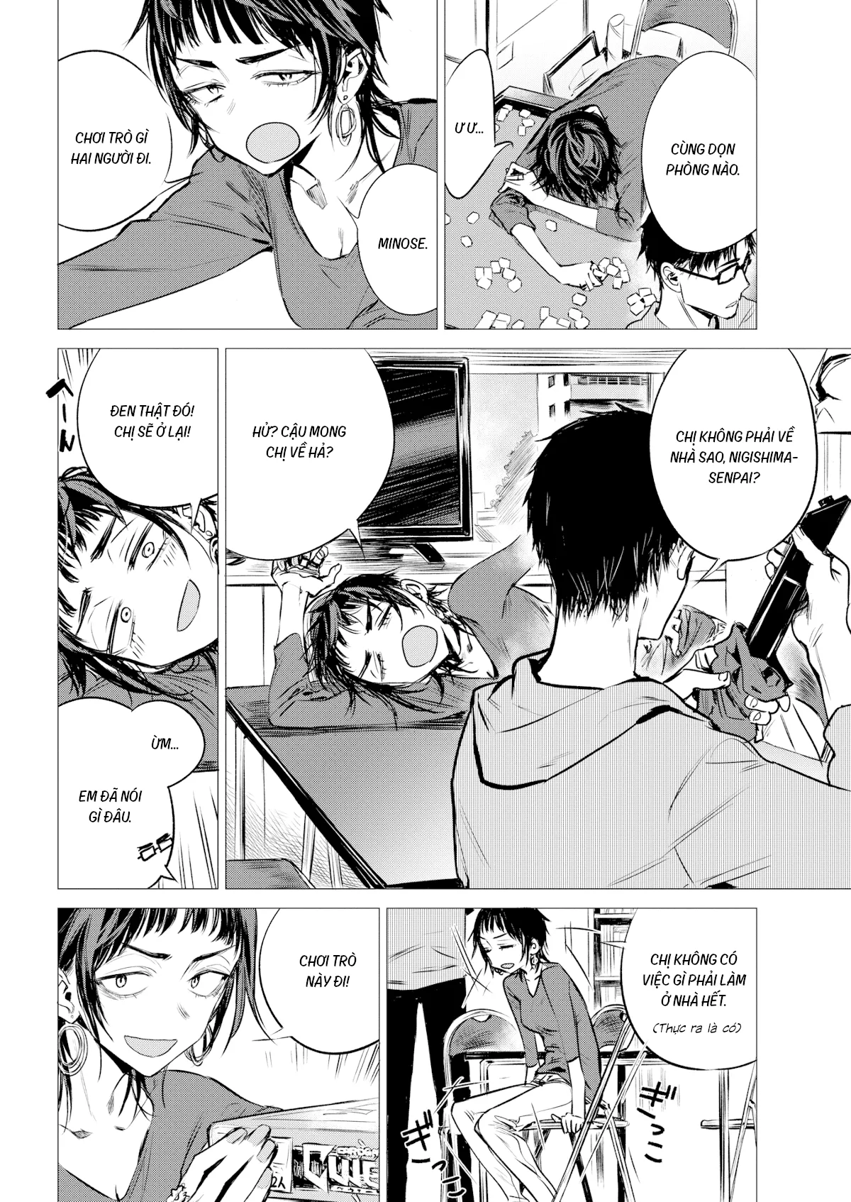 HentaiVN.net - Ảnh 6 - Senpai Không Biết Nói Dối [Overt] - Chap 1