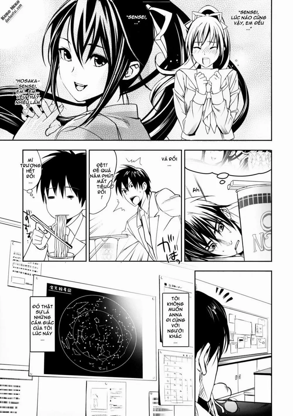 HentaiVN.net - Ảnh 10 - Hoshi ni Negai o - Chap 1