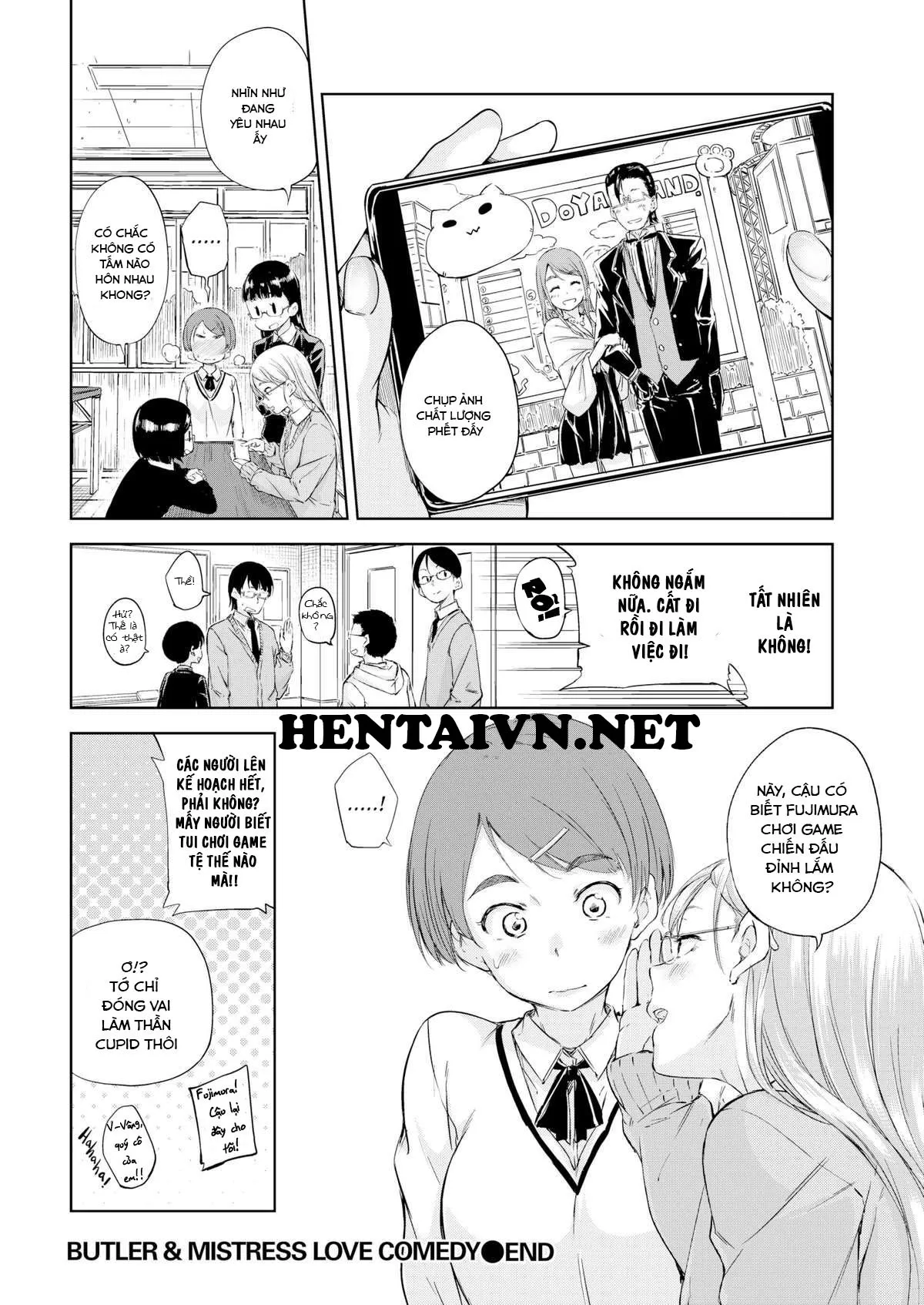 HentaiVN.net - Ảnh 20 - Chuyện tình anh quản gia [Butler & Mistress Love Comedy] - Chap 1