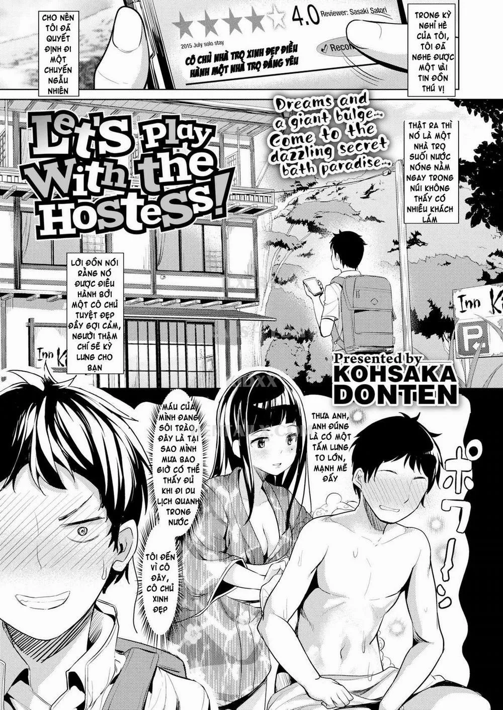 HentaiVN.net - Ảnh 4 - Let Play With the Hostess! - Chap 1