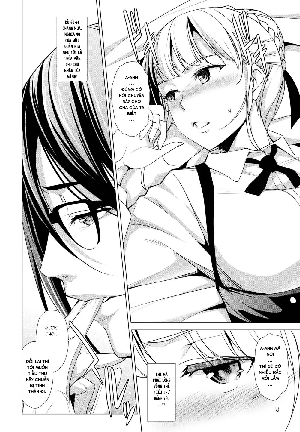HentaiVN.net - Ảnh 9 - Chàng Quản Gia Hiền Lành và Nàng Tiểu Thư Sớm Nắng Chiều Mưa! [Capricious Lady & Loyal Butler] - Chap 1