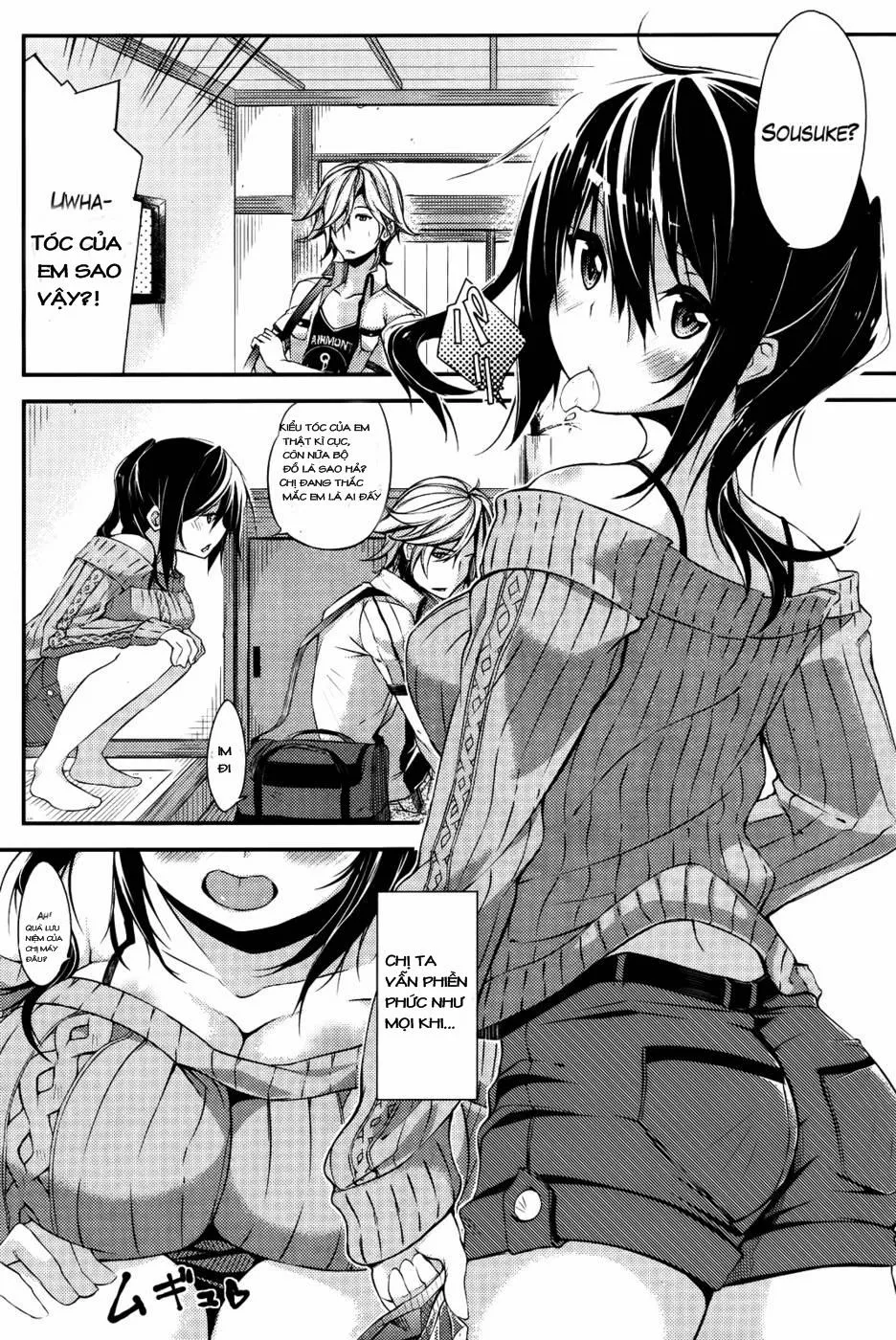 HentaiVN.net - Ảnh 3 - Tonight I Tell My Older Sister! - Chap 1
