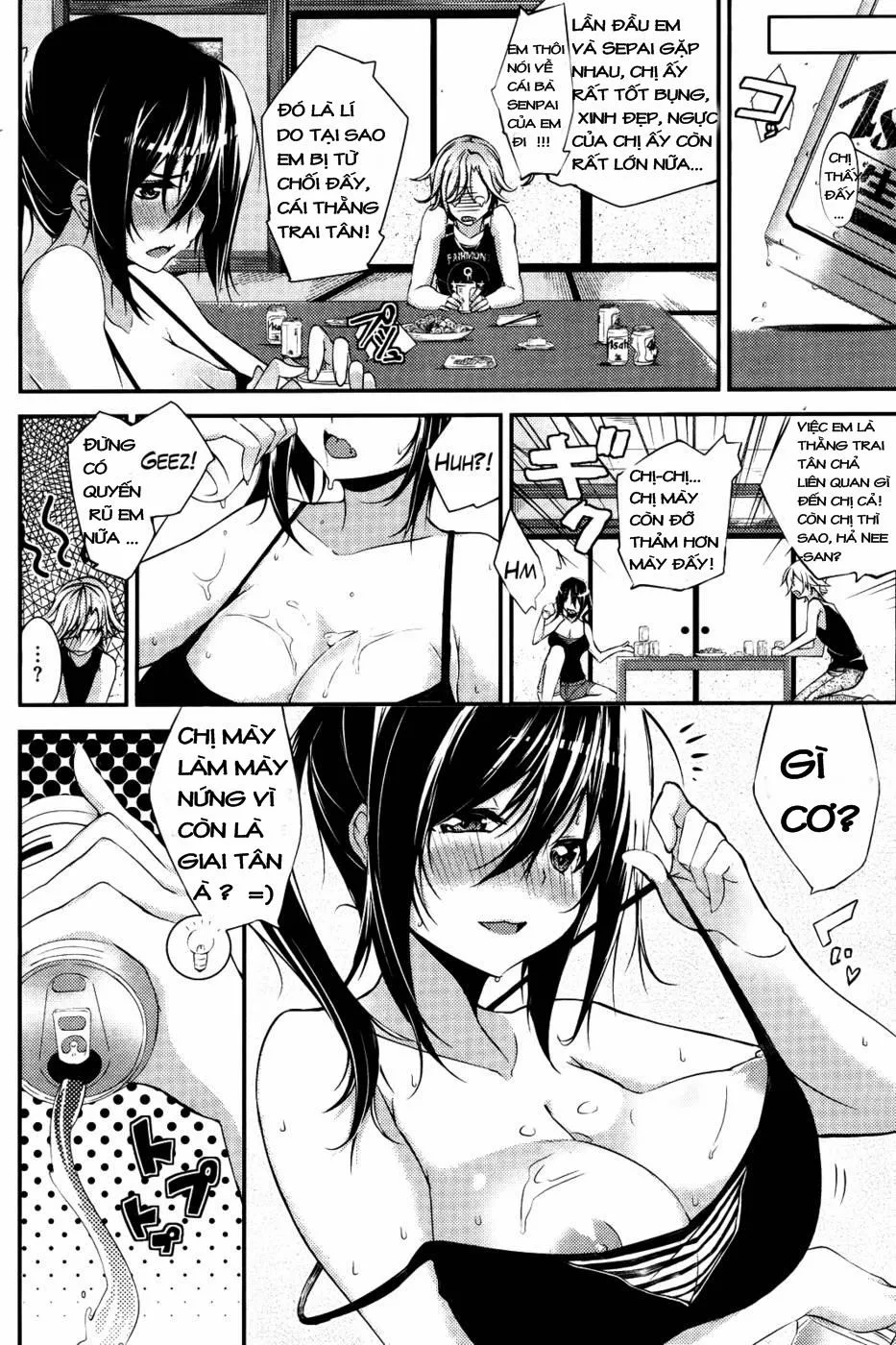HentaiVN.net - Ảnh 5 - Tonight I Tell My Older Sister! - Chap 1