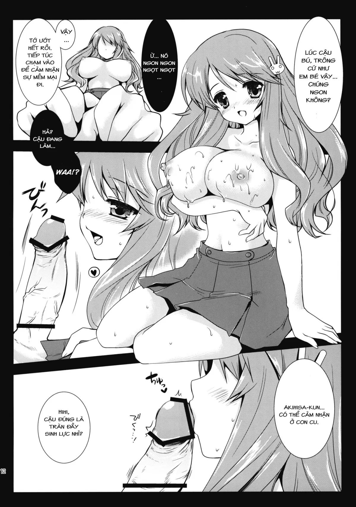 HentaiVN.net - Ảnh 11 - Ôn thi cùng Himeji-san (Baka to Test to Shoukanjuu) [Himeji-san to Test Benkyou] - Chap 1