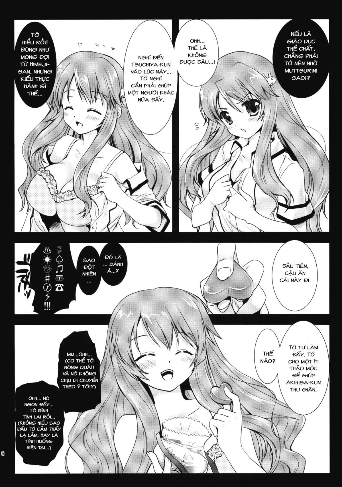 HentaiVN.net - Ảnh 5 - Ôn thi cùng Himeji-san (Baka to Test to Shoukanjuu) [Himeji-san to Test Benkyou] - Chap 1