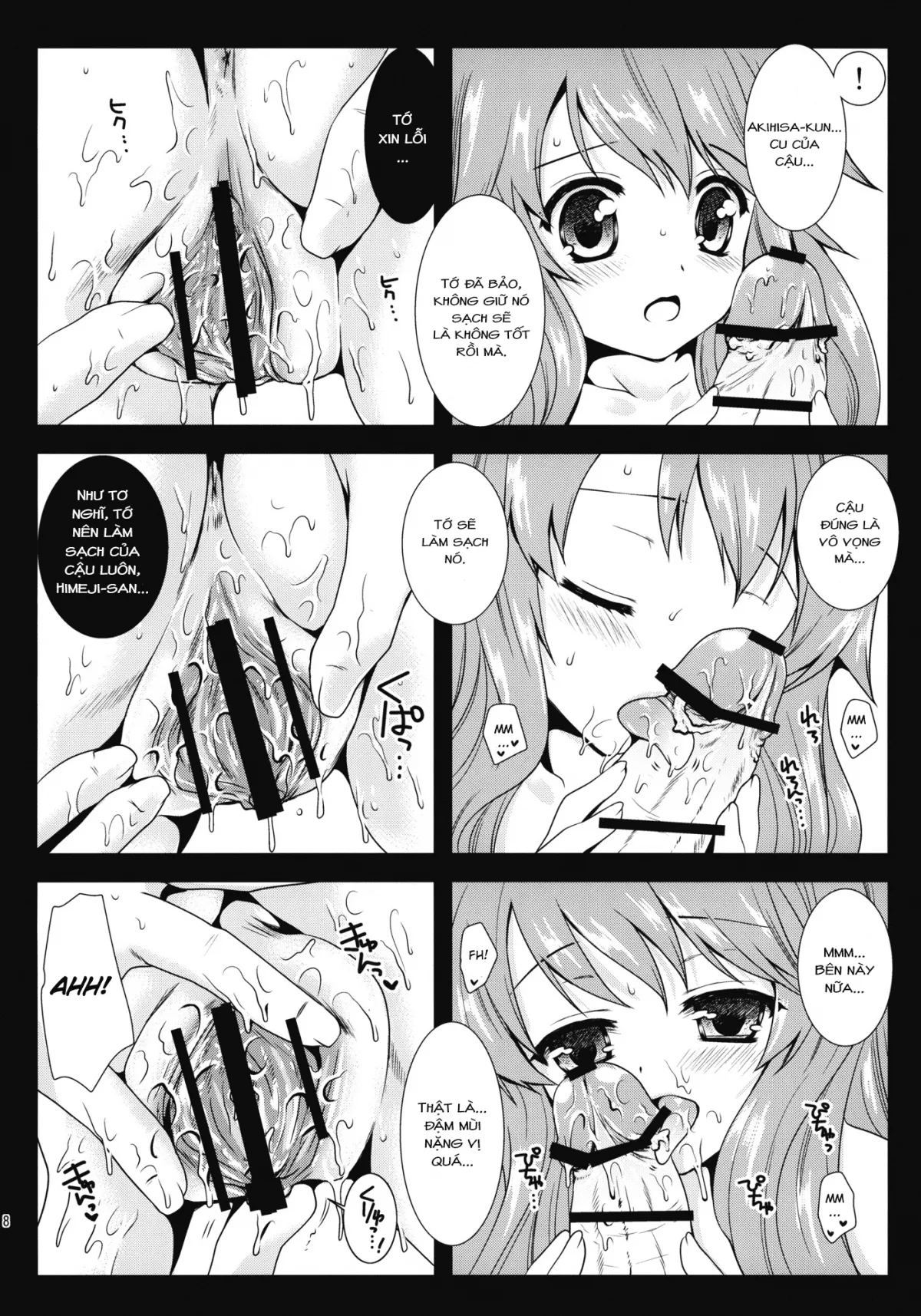 HentaiVN.net - Ảnh 7 - Ôn thi cùng Himeji-san (Baka to Test to Shoukanjuu) [Himeji-san to Test Benkyou] - Chap 2