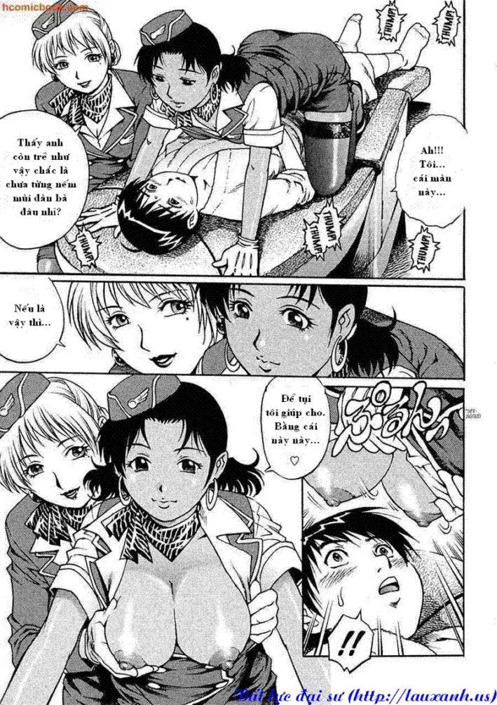 HentaiVN.net - Ảnh 6 - Kaikan Rankiryuu! First Fuck!! - Chap 1