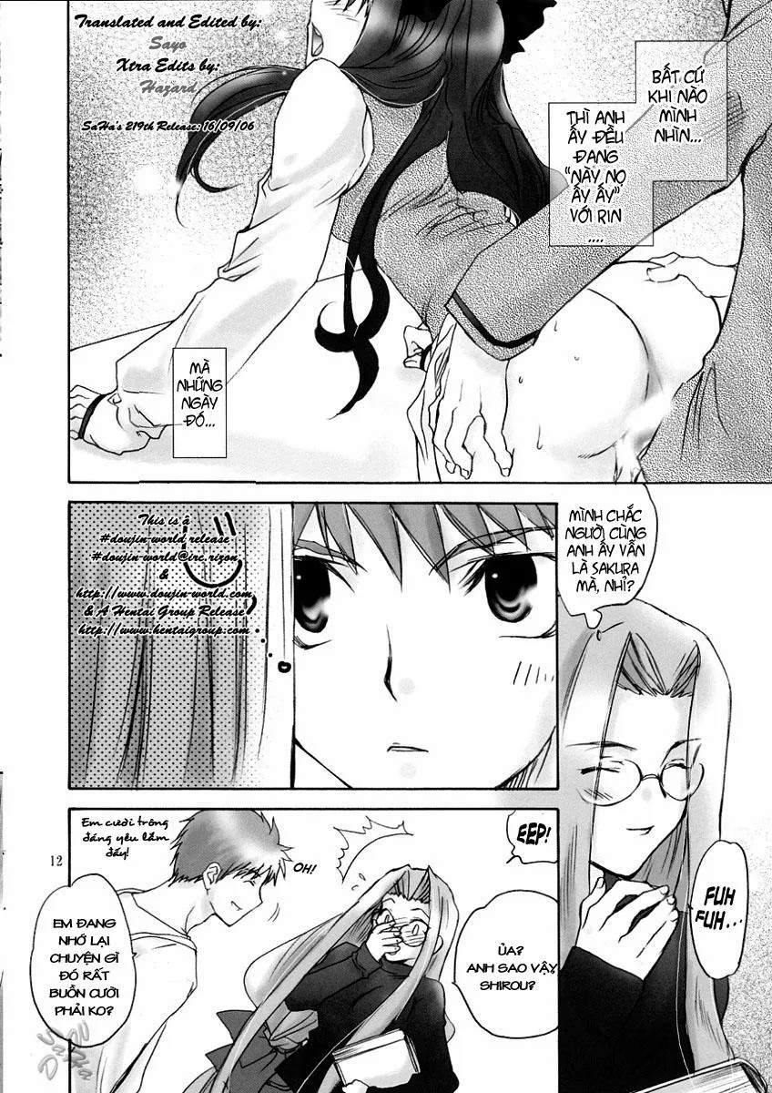 HentaiVN.net - Ảnh 10 - Velvet Rose (Fate Stay Night) - Chap 1