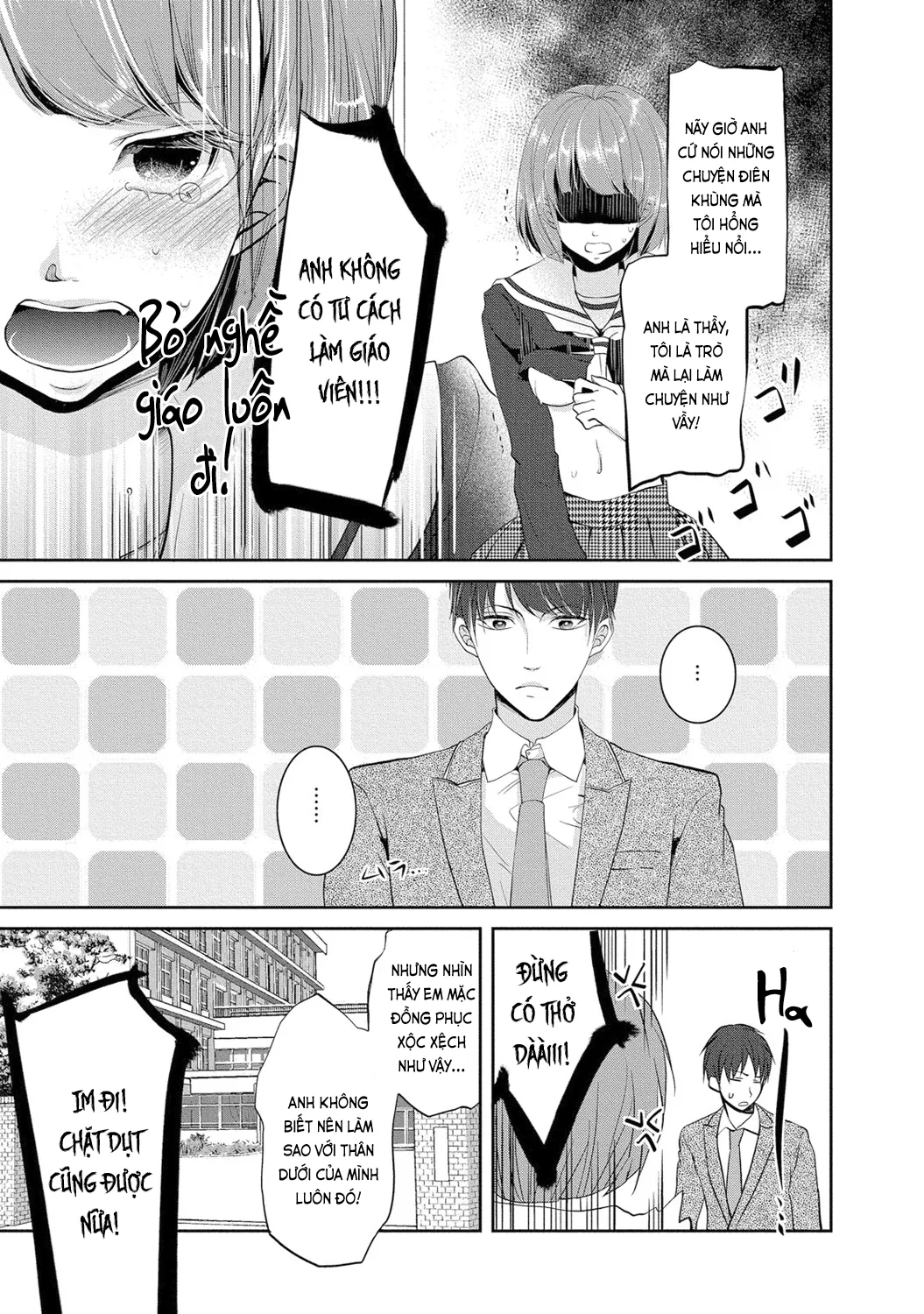 HentaiVN.net - Ảnh 22 - Trò chơi học đường [制服プレイ; Seifuku Play] - Chap 1