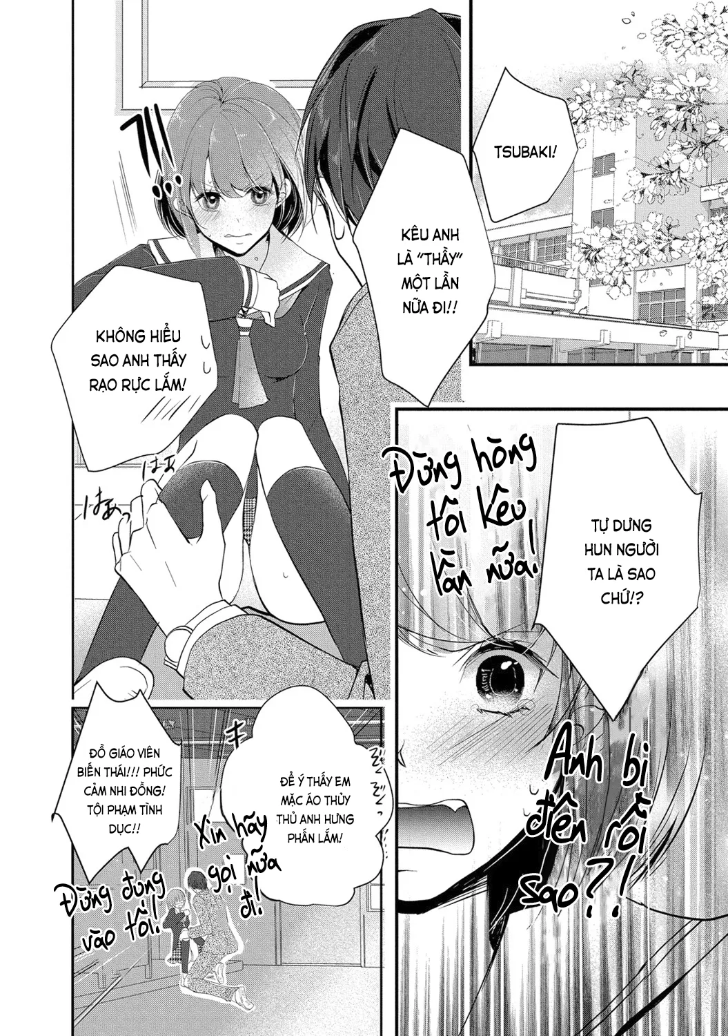 HentaiVN.net - Ảnh 7 - Trò chơi học đường [制服プレイ; Seifuku Play] - Chap 1