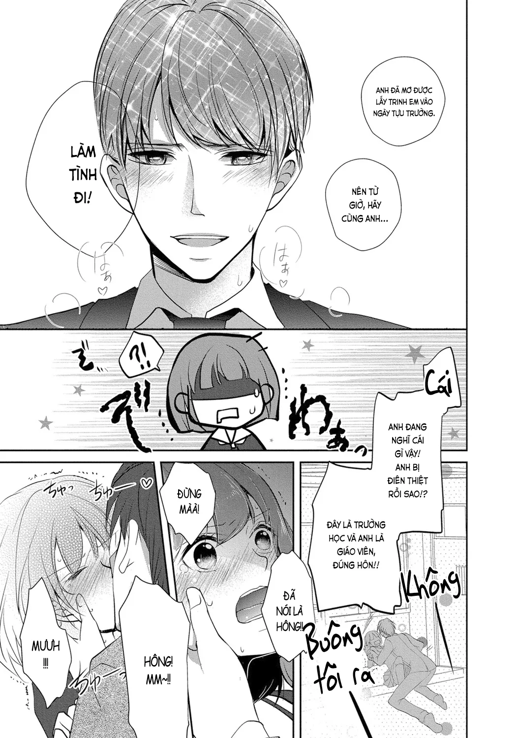 HentaiVN.net - Ảnh 8 - Trò chơi học đường [制服プレイ; Seifuku Play] - Chap 1