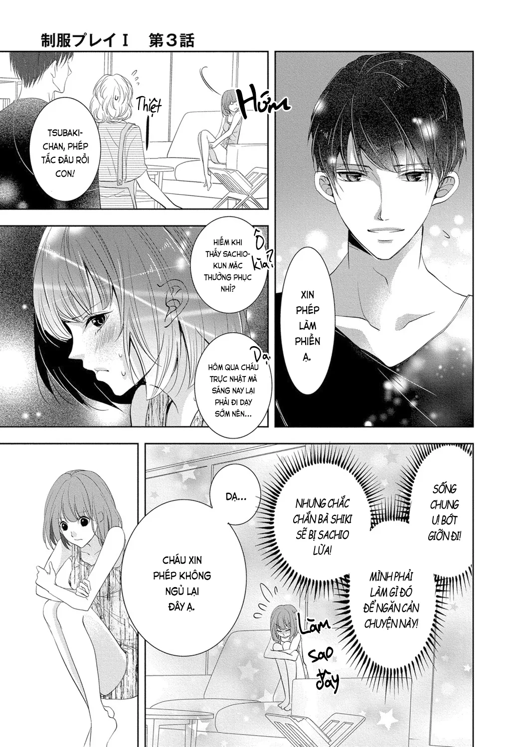 HentaiVN.net - Ảnh 15 - Trò chơi học đường [制服プレイ; Seifuku Play] - Chap 3