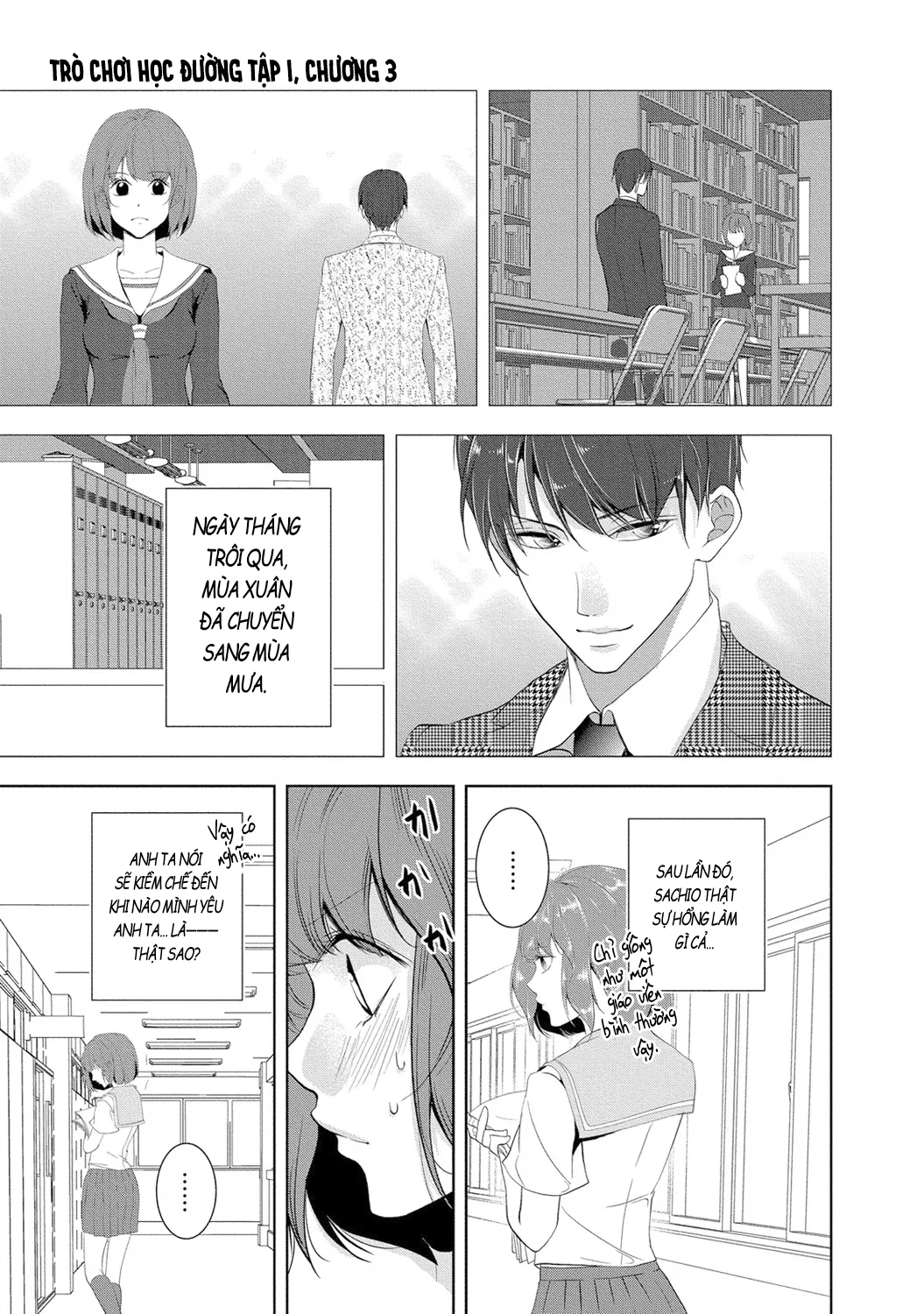 HentaiVN.net - Ảnh 7 - Trò chơi học đường [制服プレイ; Seifuku Play] - Chap 3