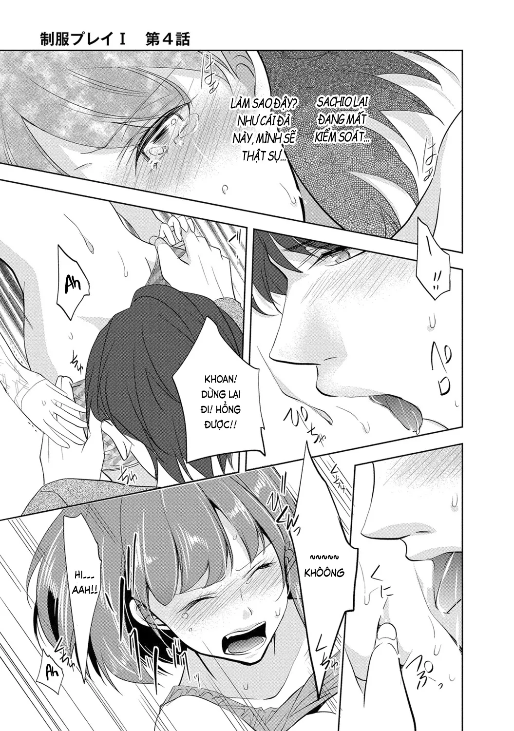 HentaiVN.net - Ảnh 11 - Trò chơi học đường [制服プレイ; Seifuku Play] - Chap 4