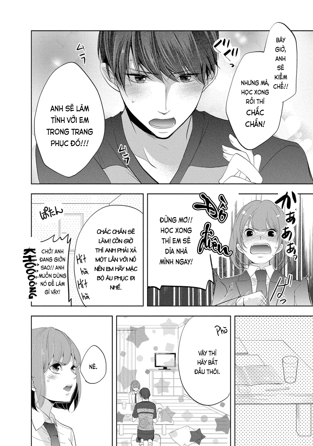 HentaiVN.net - Ảnh 32 - Trò chơi học đường [制服プレイ; Seifuku Play] - Chap 5