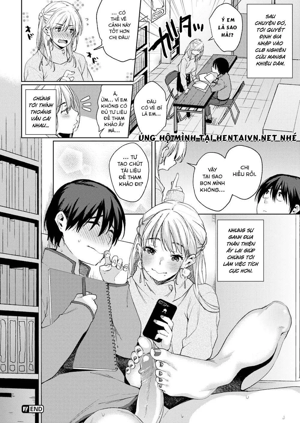HentaiVN.net - Ảnh 21 - CLB Manga Khiêu Dâm [What One Likes, One Will Do Well?] - Chap 1