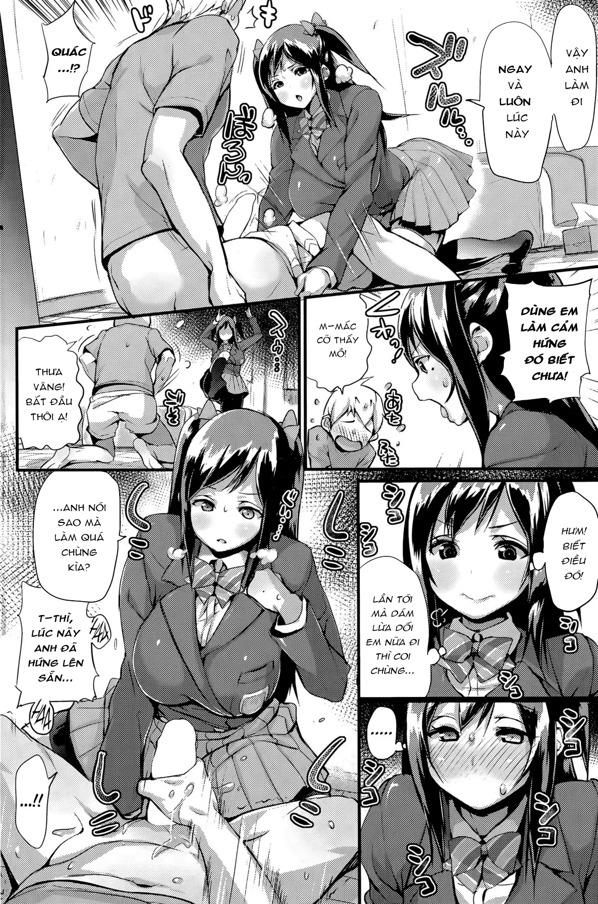 HentaiVN.net - Ảnh 4 - Yakimochi Lingerie [Cô Bạn Gái Hay Ghen; Đồ Lót Ghen Tuôn; Lingerie Of Jealousy] - Chap 1