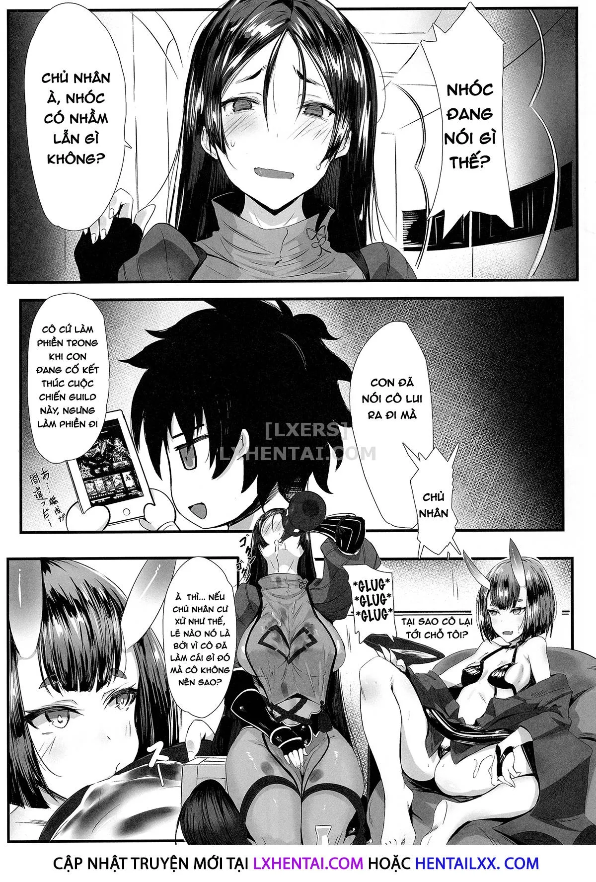 HentaiVN.net - Ảnh 6 - Yorimitu Mama Mania - Chap 1