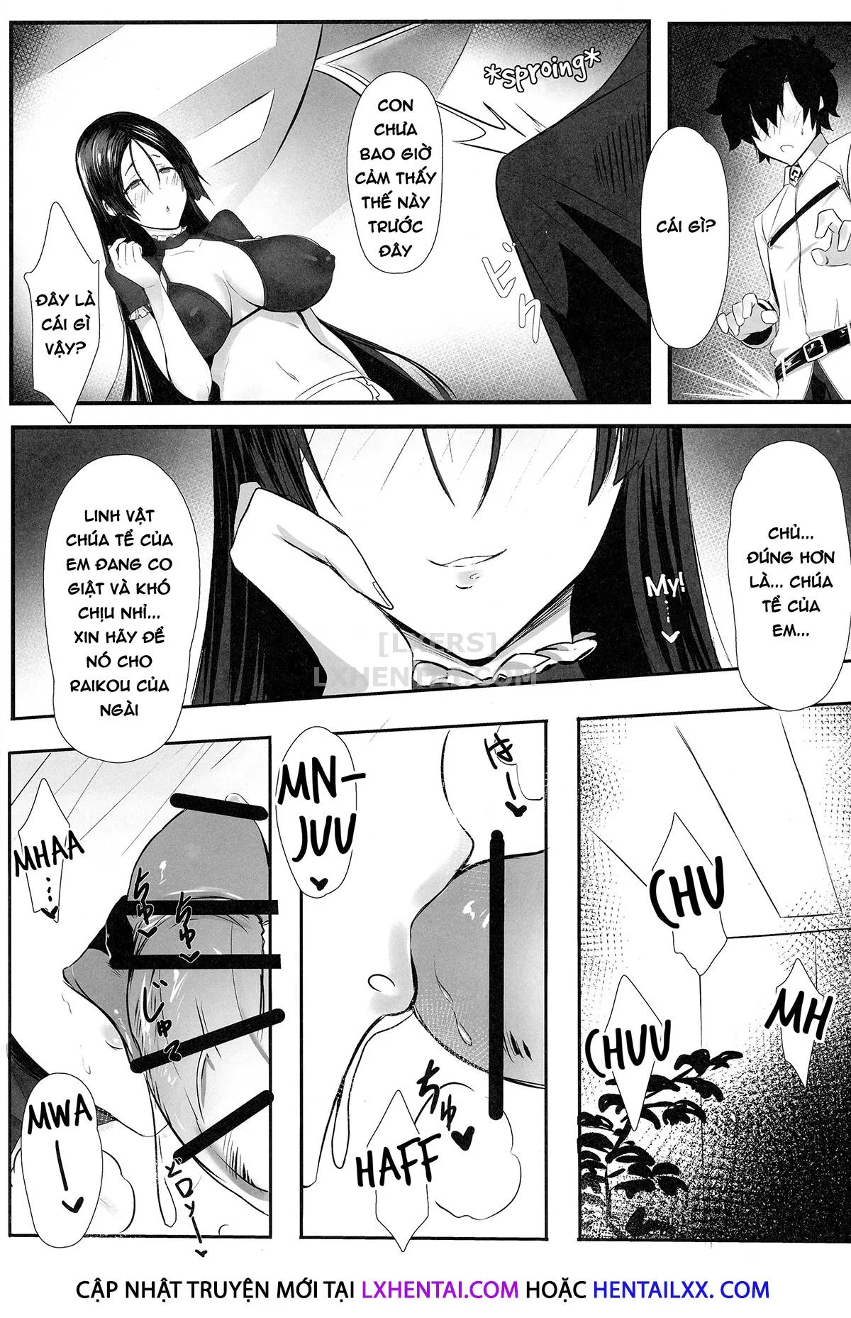 HentaiVN.net - Ảnh 9 - Yorimitu Mama Mania - Chap 1