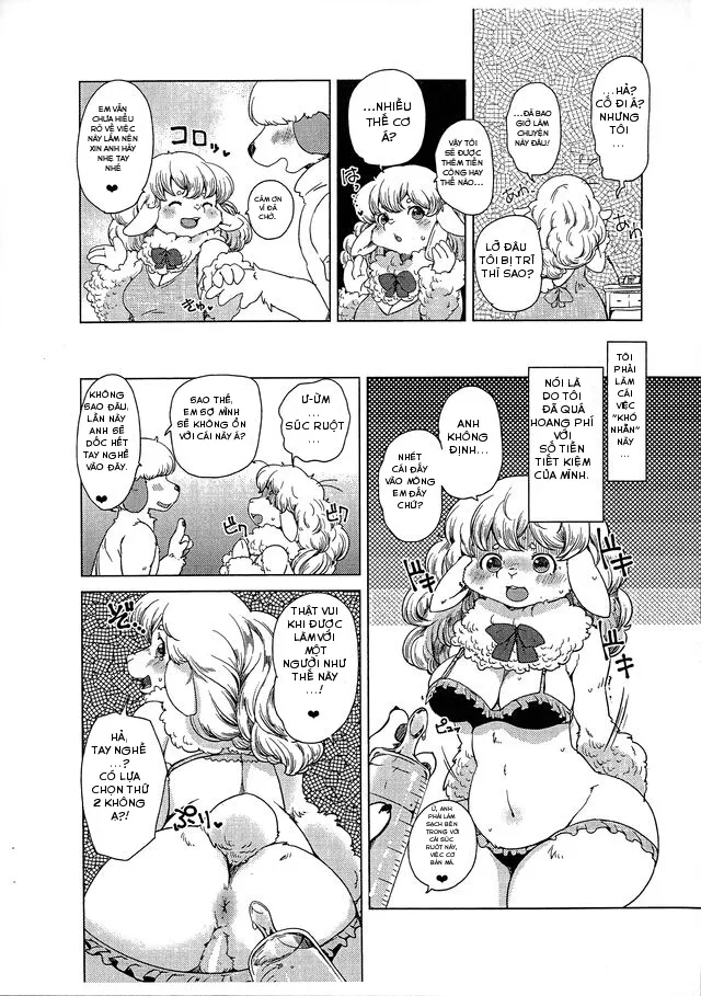 HentaiVN.net - Ảnh 4 - Mofumofu Momojiri Hitsujimusume - Chap 1