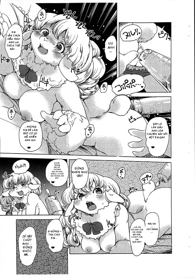 HentaiVN.net - Ảnh 5 - Mofumofu Momojiri Hitsujimusume - Chap 1