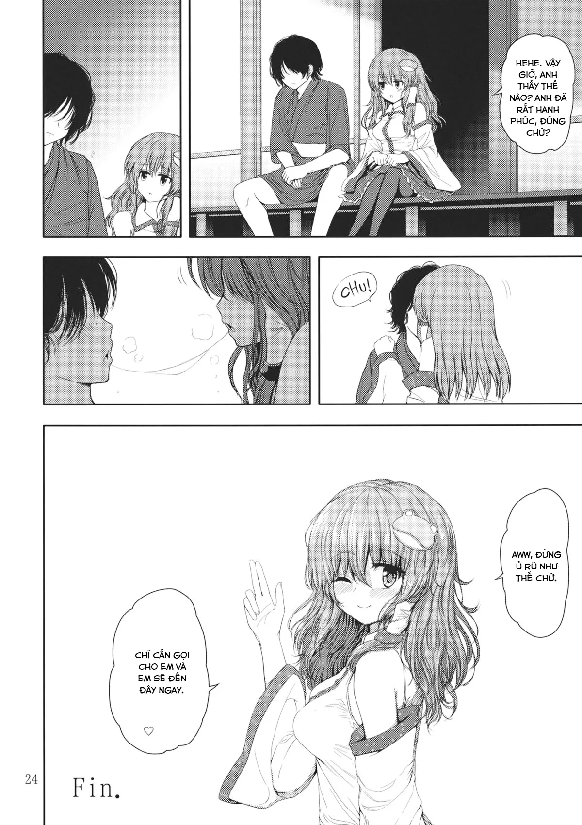 HentaiVN.net - Ảnh 24 - Deriheru-jou Sanae-san ga Yattekita!! (Touhou Project) - Chap 1