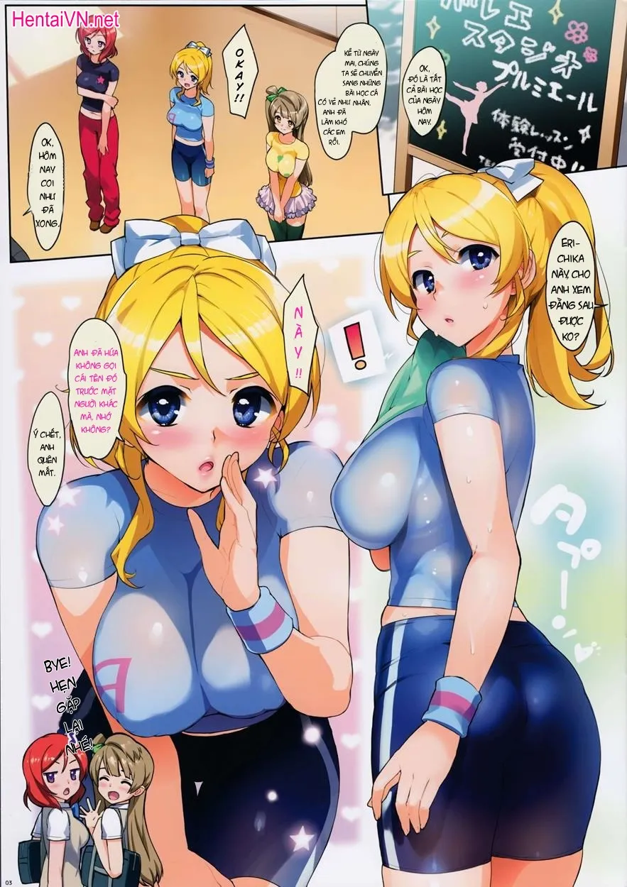 HentaiVN.net - Ảnh 2 - Idol 100% Naka Live! (Love Live!) - Chap 1