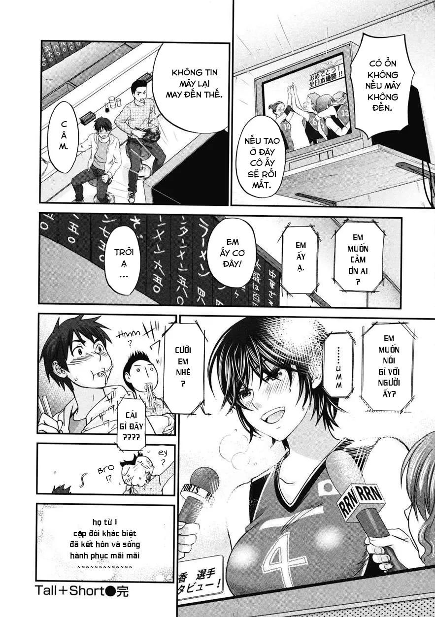 HentaiVN.net - Ảnh 20 - Tình Yêu Chênh Lệch [TALL + SHORT] - Chap 1
