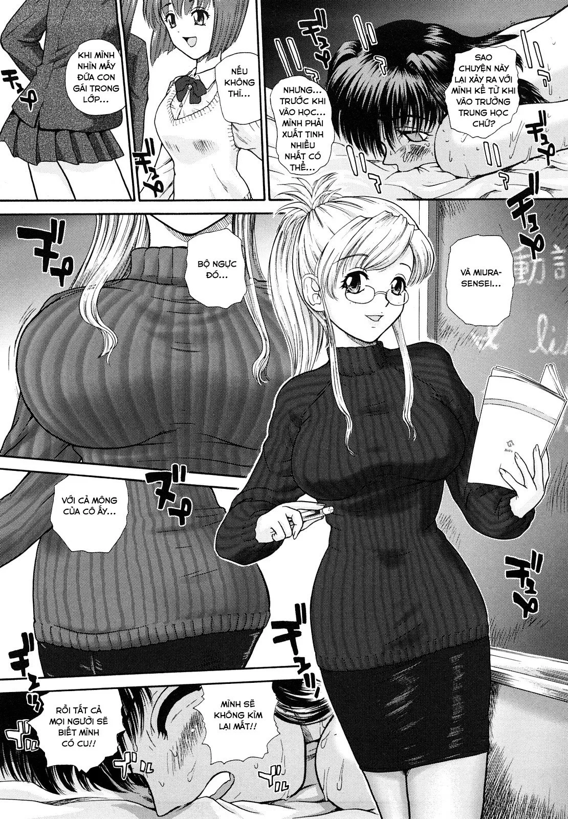 HentaiVN.net - Ảnh 3 - Troubled School Life - Chap 1