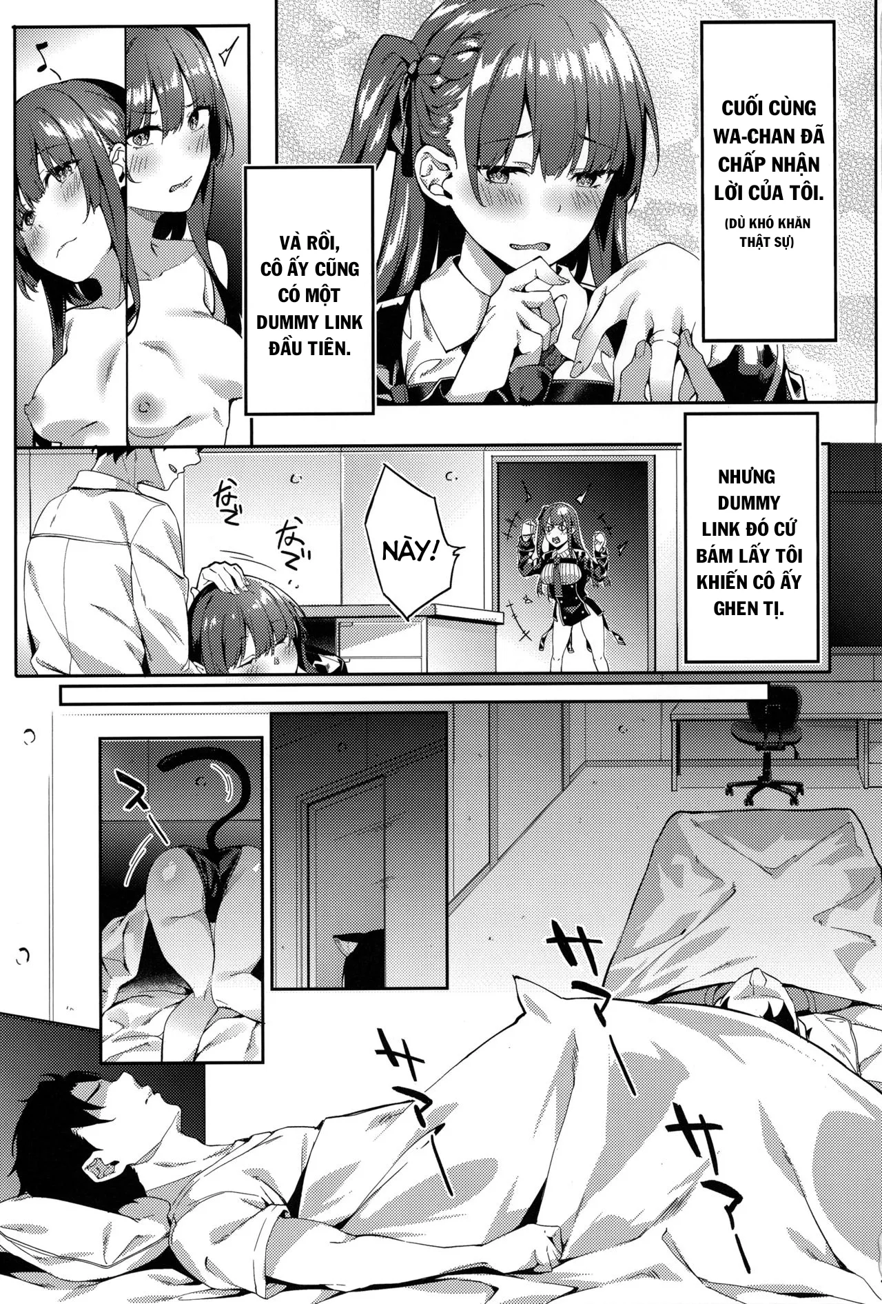 HentaiVN.net - Ảnh 3 - Wa-chan ga Tammy ni Yakimochi o Yaku - Chap 1